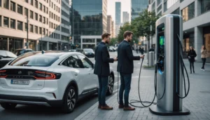 borne de recharge avec delestage dynamique