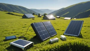 panneau solaire pour recharger une batterie