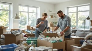 déménagement et recyclage
