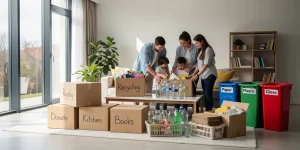 déménagement et recyclage