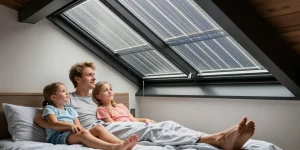 store exterieur velux solaire