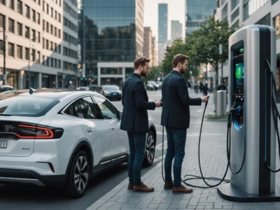borne de recharge avec delestage dynamique
