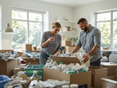 déménagement et recyclage