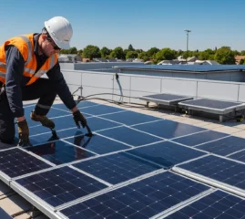 mise a la terre panneau solaire