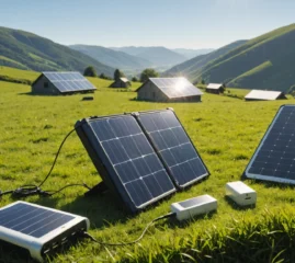 panneau solaire pour recharger une batterie