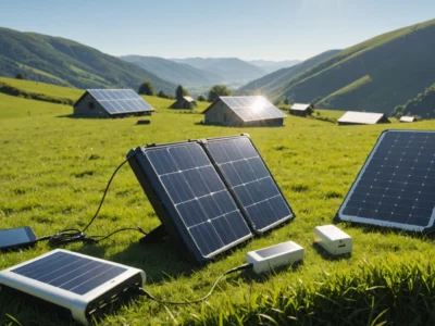 panneau solaire pour recharger une batterie