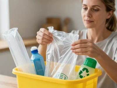 recyclage sac plastique